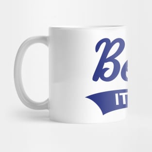 Bella Italia (Italian / I Love Italy / Blue) Mug